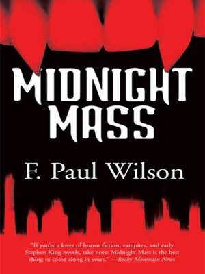 F Paul Wilson 183 Overdrive Ebooks Audiobooks And Videos